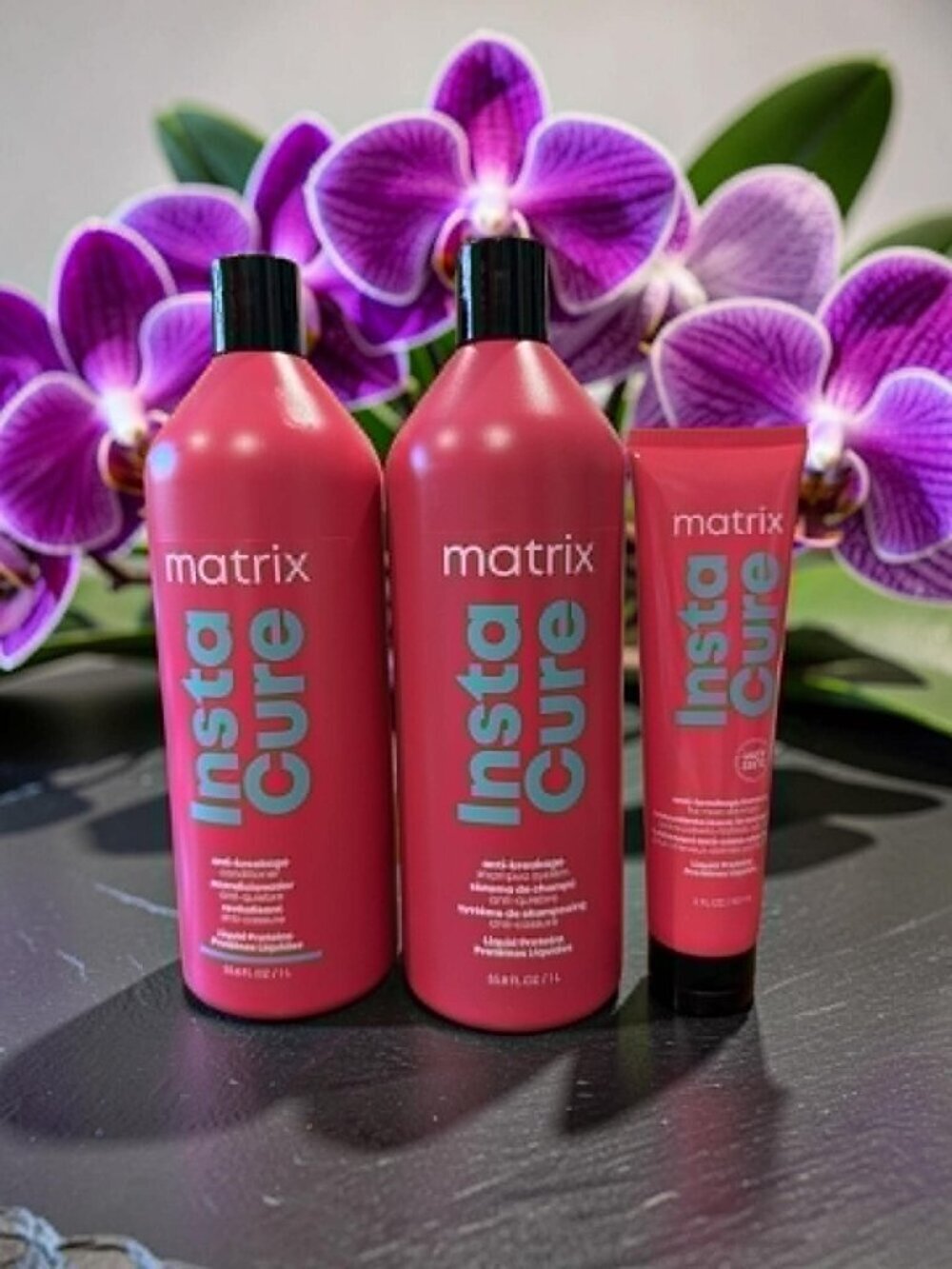 Matrix InstaCure Anti‑Breakage Strength Shampoo Conditioner 33.8 oz Leave In